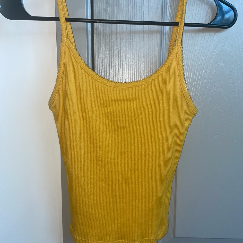 XS Target Yellow Tank Top
